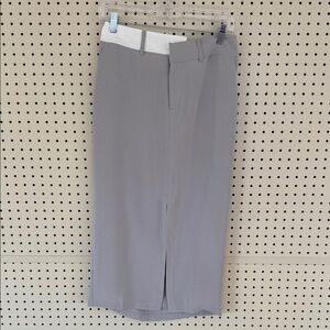 Forever 21 Gray High Low Skirt